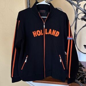 DEEP International Amsterdam “Holland” zip front Sweatshirt/Jacket